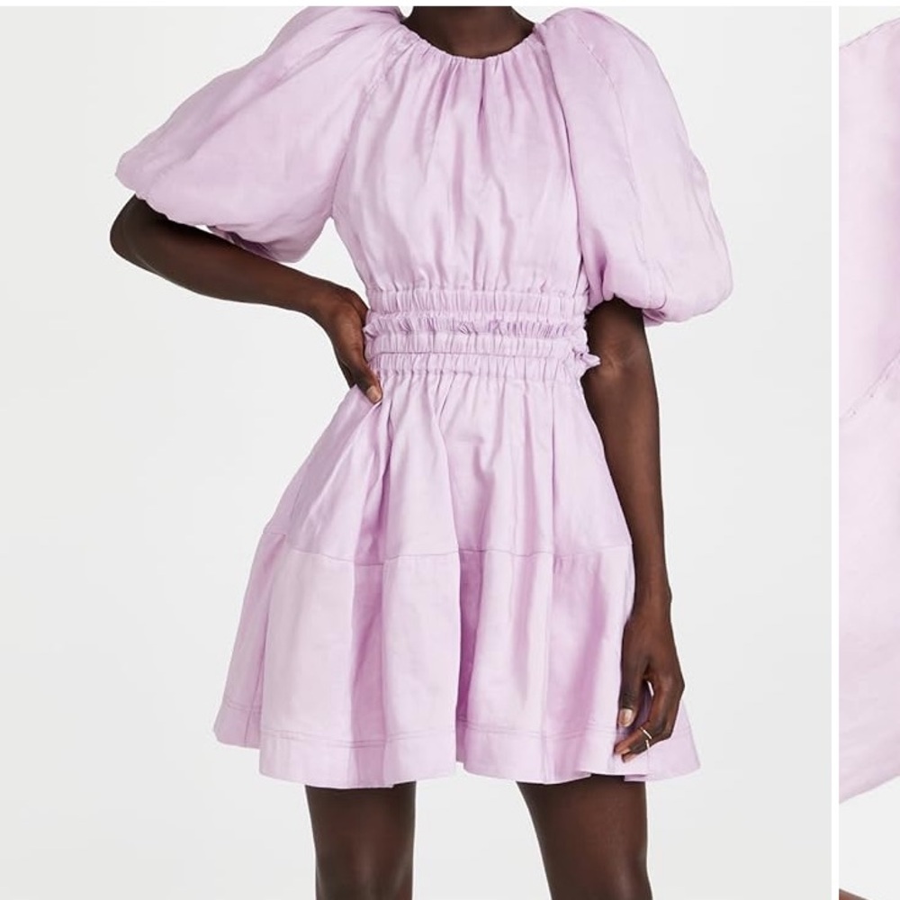AJE Solitude Cut Out Mini Dress